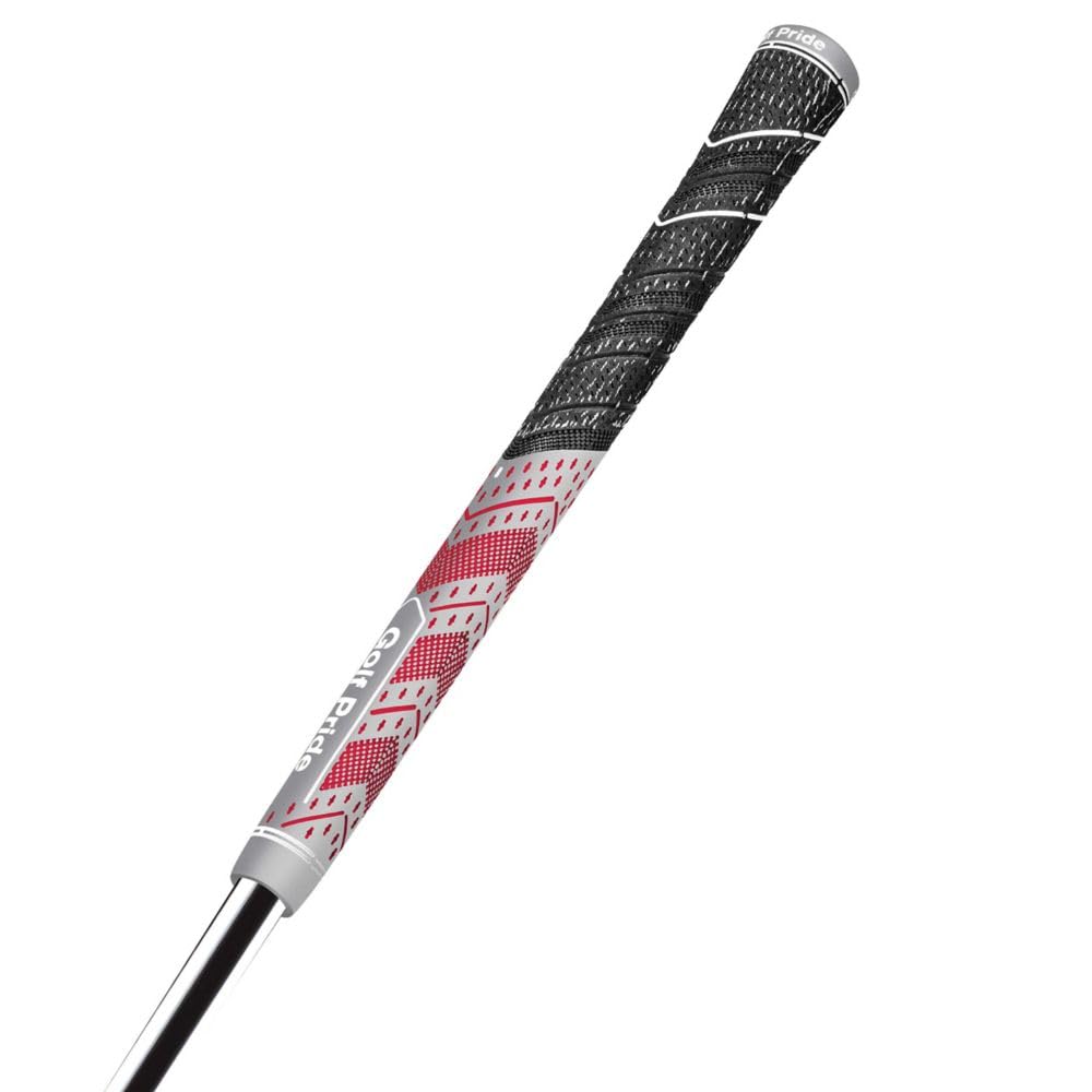 Golf Pride MCC Teams PLUS4 Standard Gray x Red 60 No Backline