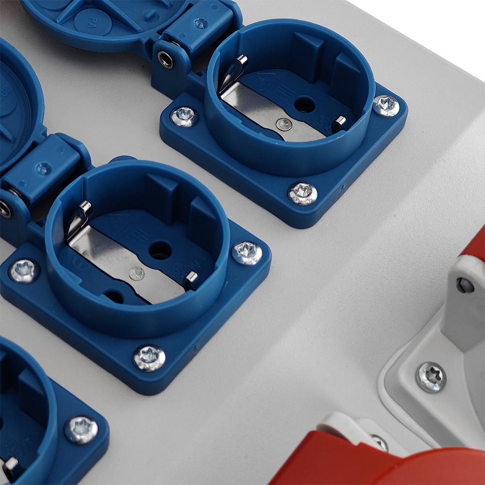 Construction Distribution Board Erbetka 32A 2X16A 4X230V Schuko Power Sockets