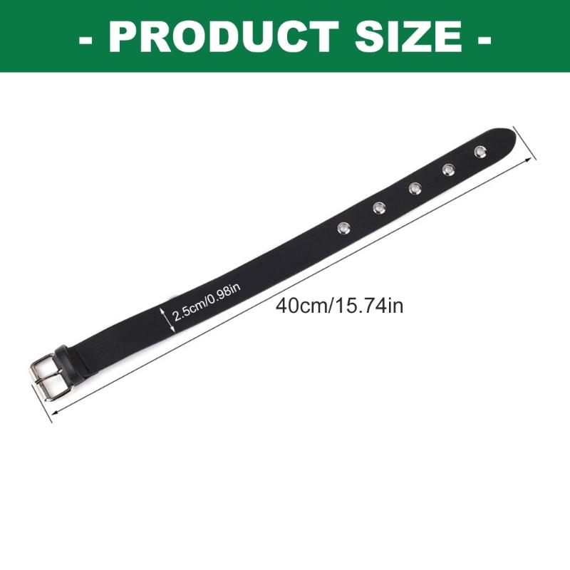 4Pcs Adjustable PU Leather Coat Sleeve Extender Strap Cuff Adjuster Belt For Coat Jackets Windbreaker Clothing Repair