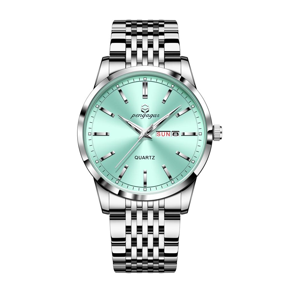 Top Brand Luxury Man Wristwatch Waterproof Luminous Date Men Watches Stainless Steel Quartz Watch