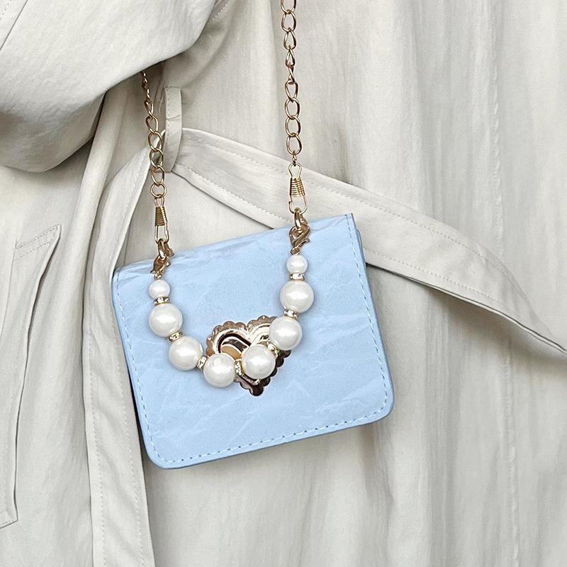 Niche Ins High-Precision Fashion Bag for Women's Autumn New Pearl Design Mini Small Handjob Crossbody Bag