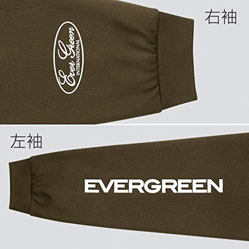 EVERGREEN Dry Long T-Shirt, F Type, XL, Black