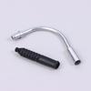 10Pcs V Brake Noodle + 10Pcs Boot Set Cable Guide Bend Tube Pipe Sleeves Protector Hose Brake Mountain Bike Outdoor Noodles