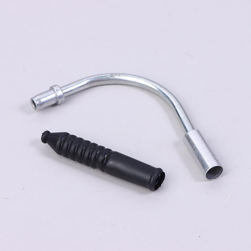 10Pcs V Brake Noodle + 10Pcs Boot Set Cable Guide Bend Tube Pipe Sleeves Protector Hose Brake Mountain Bike Outdoor Noodles