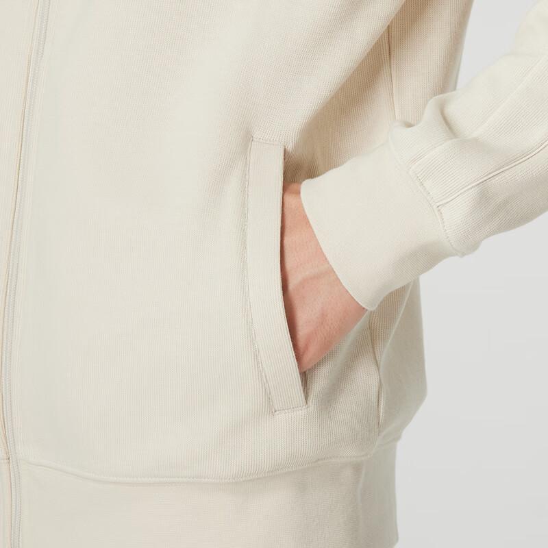 Puma Logo Embroidered Comfortable Breathable Running Jacket Unisex Jacket Off-White 630968-87