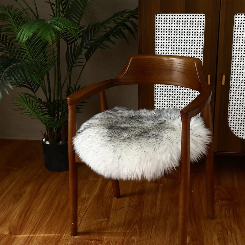 Handun Round Wool Seat Cushion
