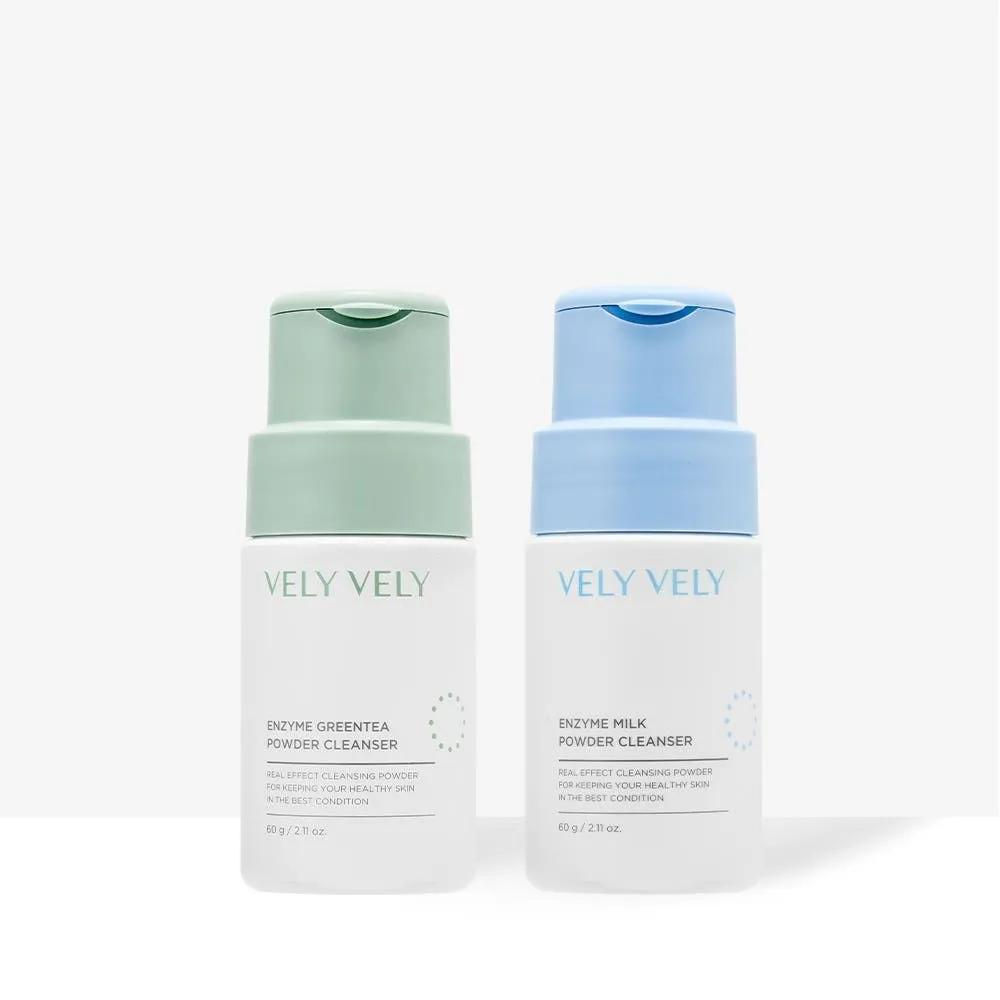 VELY VELY Enzyme Powder Cleanser (Select Green Tea/Milk) (Milk Cleanser)