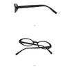 New Y2K Oval Frame Glasses Retro Fashion Cat Eye Glasses Computer Reading Goggles Plain Glasses Anti-Blue Light Eyewears