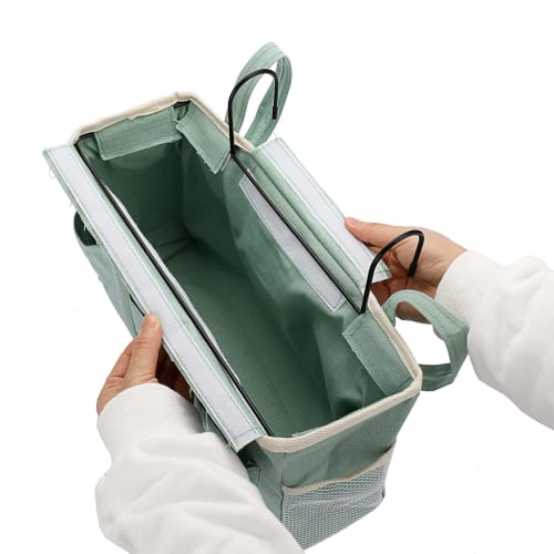 Sumnacon Bedside Storage Pocket, Large Capacity, Multi-Functional Storage Basket, Hanging Storage Bag, Small Item Storage Box, Storage Basket, Storage