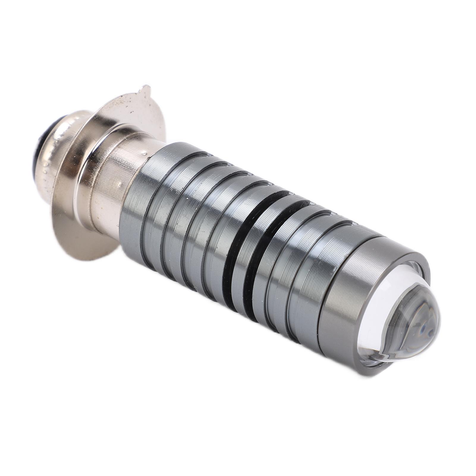 

12V 20W LED Motorcycle Headlight Bulb IP68 Waterproof PC Lens Aluminum Alloy Shockproof for ATVPrimrose Yellow Light