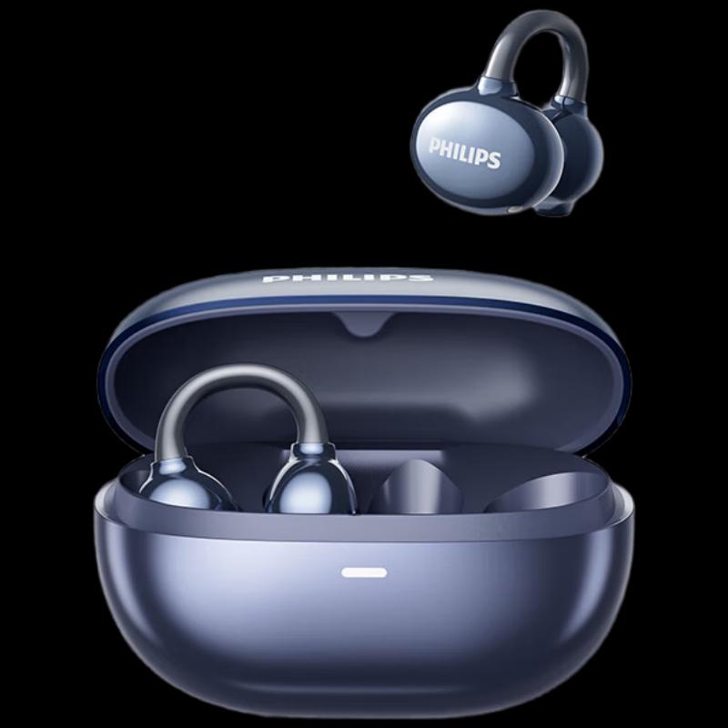 Philips TAT3469 Open-Ear Clip-On Wireless Headphones