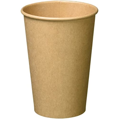 Daikoku Kogyo Disposable Cups, Brown, 16 oz (520 ml), Fresh Mate, 50-count, Boxed, 6403464