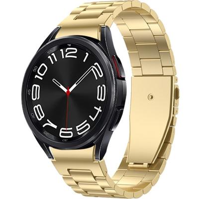 Armband für Samsung Galaxy Watch 4/5/6/7/FE 40/42/43/44/45/46/47mm, Gold