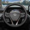 Leather Car Steering Wheel Cover for Toyota Prius Camry Corolla Avanza Aygo X CHR RAV4 Yaris Cross 2024 2025 2026 Accessories