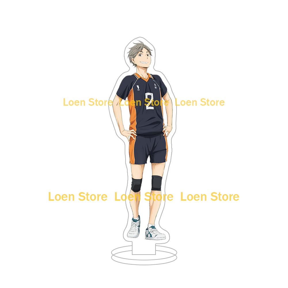 Haikyu Official character Ushijima Eita Semi Reon Ōhira Satori Tendō Goshiki Shirabu Sagae Anime Figure Acrylic stand ornament