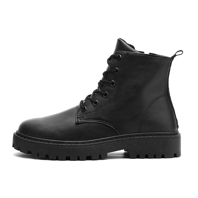 Men's Boots Outdoor Motorcycle Boots Casual Martin Boots Leather Boots