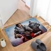 Tappetino da Bagno Videogioco G-Gears Of W-War Decorazione Stanza Bambini Camera da Letto Balcone Tappetino Antiscivolo Soggiorno Area Comodino Tappeti