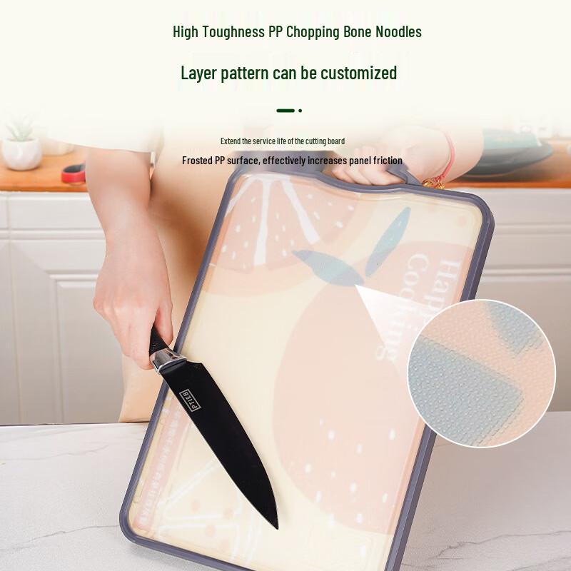Abdo Titanium & PP Dual-Sided Cutting Board