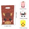 10/30pcs Farm Animals Gift Bags Birthday Party Decoration Ranch Goody Biscuit Candy Bag Baby shower Party Supplies 5