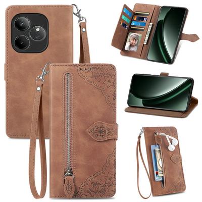 Realme GT 8 GT7 Pro 6 SE 5G Leather Card Case Zipper Wallet 360 Protect Book Shell Realme GT8 Case Phone Realmi GT 7 6T 7T Neo 7