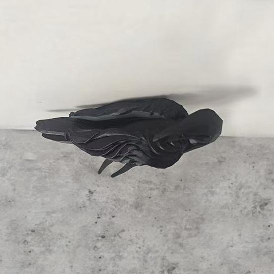 Hair Clip Multifunctional Black White Retro Style Hairpin Halloween Crow Skull Styling Hair Clip Hair Accessories