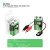 2UUL BT04 9V Electro-Release Alligator Clip with Battery for IP16 Adhesive Removal Safe Quick Release Repair Hand Tools