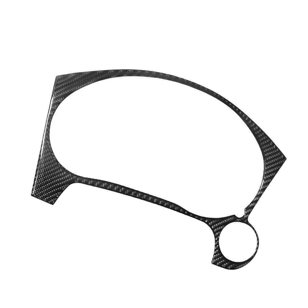 Carbon Fiber Speedometer Frame Cover Trim For Mitsubishi Outlander 2014-2016