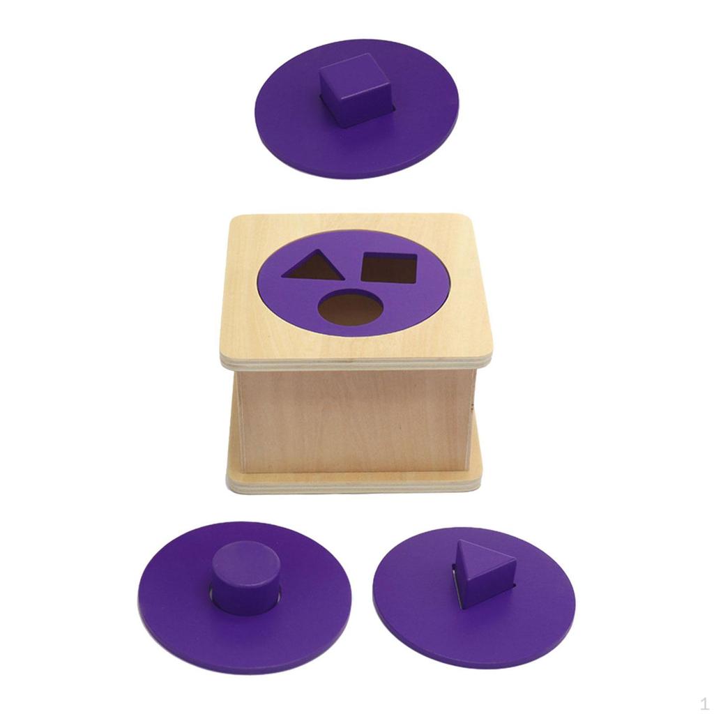 Shape Cognition Matching Toy Montessori Kindergarten Toys Holiday Gift Preschool Recognition