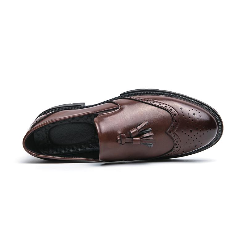 Fashion Leather Shoes For Man Genuine Leather Big Size High Quality Designer Formal Shoes Casual Shoes Fashion Business Oxford