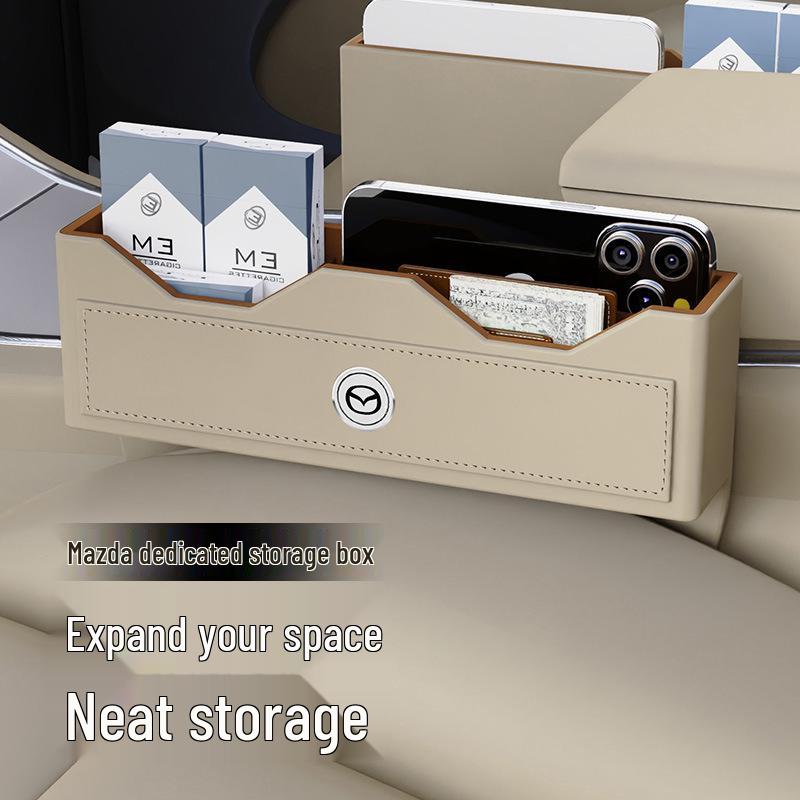 Seat Gap Storage Organizer for Axela, CX-3, CX-4, CX-5, CX-30, Atenza – Car Interior Accessory