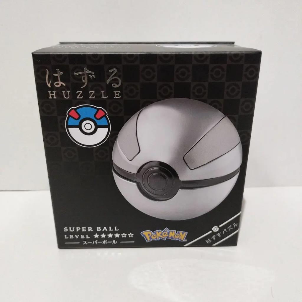 Complete set 4 Huzzle HANAYAMA Pokemon Monster Super Hyper Master Ball Puzzle