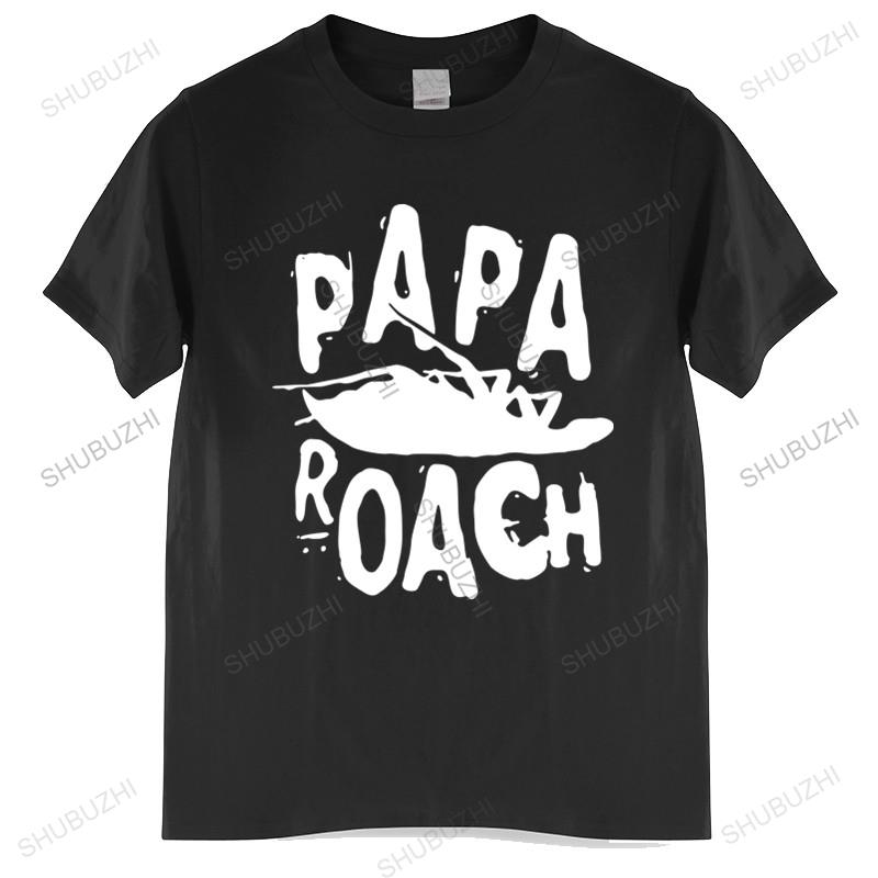 Summer T-shirt Men Brand Teeshirt Papa Roach Classic Infest Logo T-Shirt Mens Brand Teeshirt Mens T-shirt Euro Size TOPS