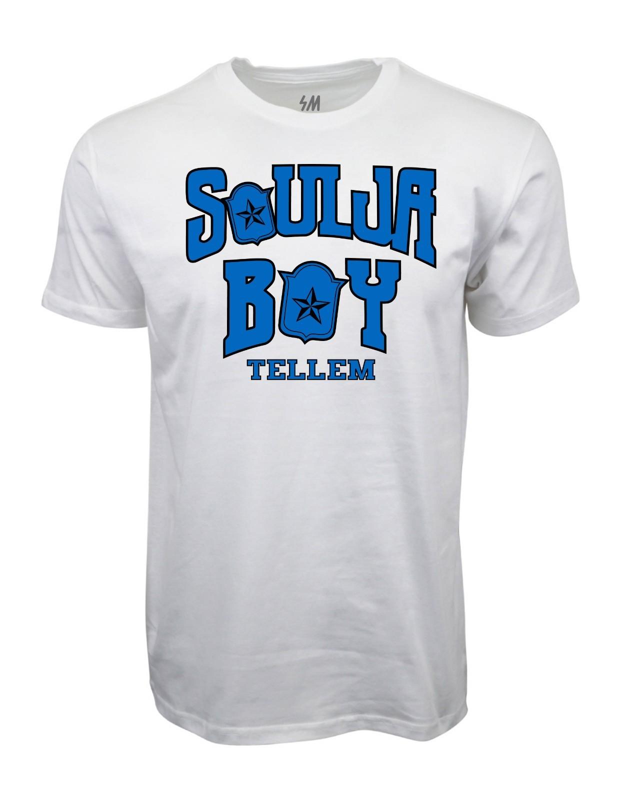 SOULJA BOY TELLEM - GRAPHIC WHITE T-SHIRT S