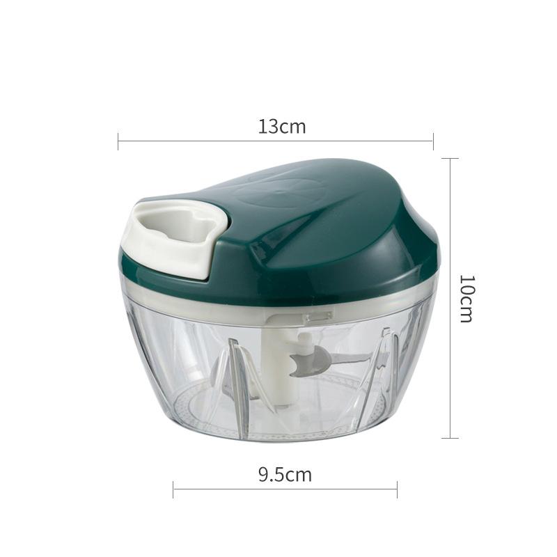 Ручная овощерезка Кухонная многофункциональная бытовая овощерезка зелёный