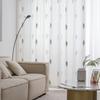 Living Room Window Screen Screen Curtain Translucent Opaque Embroidered White Screen Bay Window Balcony Bedroom Curtain