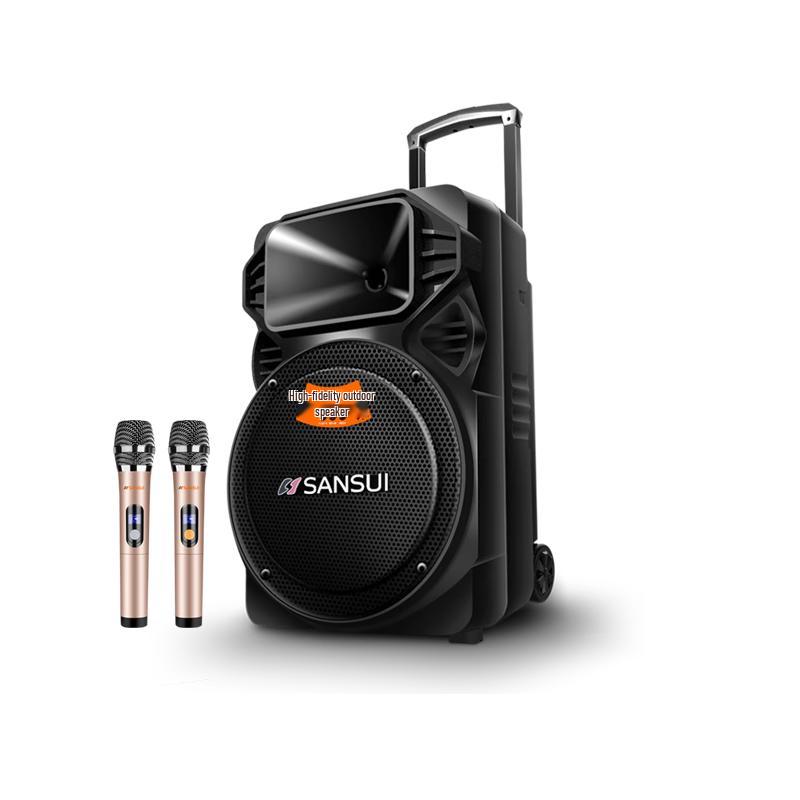 SANSUI Portable Karaoke & PA System CN plug (adapter included)