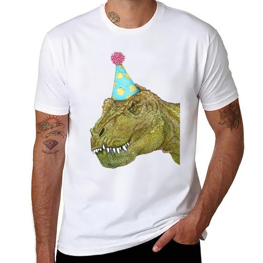 Party Dinosaur TShirt printed t shirts for Unisex TShirt