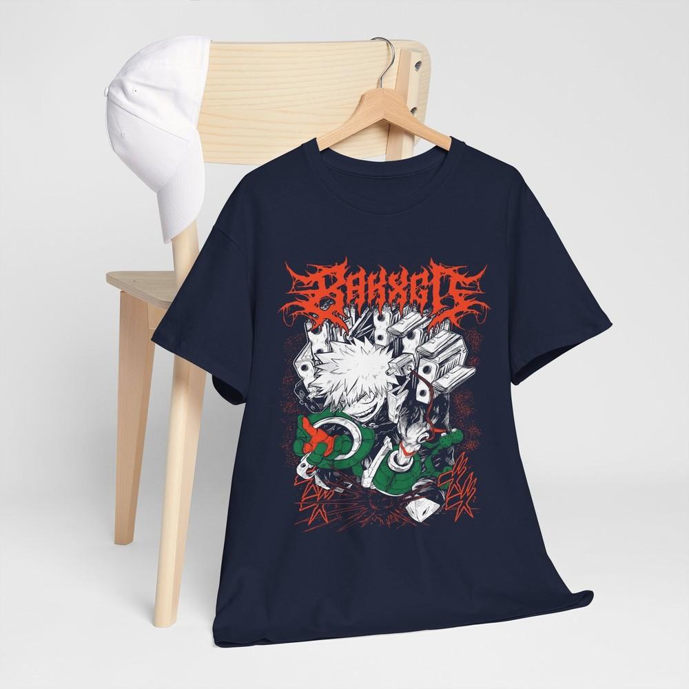 Bakugou Tshirt Izuku Midoriya Deku My Hero Academia Midoriya Izuku Black Shirt M