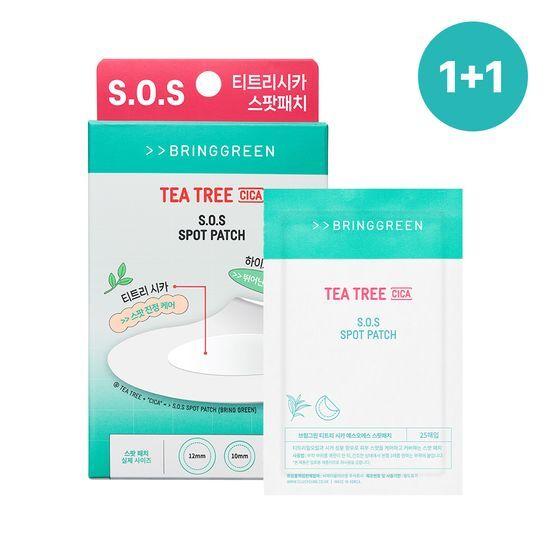 

Bring Green Tea Tree Cica SOS Spot Patch 75+25 sheets