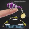 Durable 3D Printed Zinc Alloy Fishing Lures With 360 Degree Rotating Glitter Perfect For Freshwater Saltwater Fishing