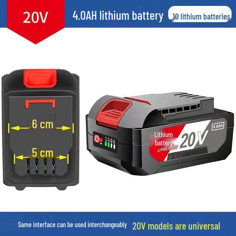 20V Dongcheng Power Tools Universal Lithium Battery for Angle Grinder, Electric Hammer, and Wrench