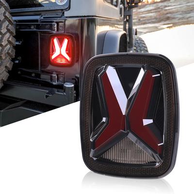Samochodowe Tylne Lampy LED Dla Jeep Wrangler CJ TJ YJ 1998-2006 Przyciemniane 12v DRL Modyfikowana Lampa Hamulcowa