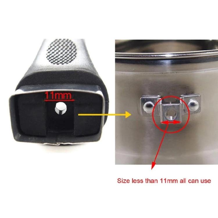 Cookware Handle Safe Saucepan Bakelite Detachable For Different Pan Remove Replace Resistance High Temperature