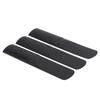 3pcs Plastic Alto Saxophone Mouthpiece Reeds 2.5 Parts Repair Reed Accessory Black
