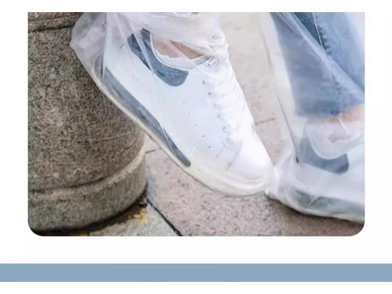 Waterproof Non-Slip High-Top Rain Shoe Covers for Men, Women, and Kids – Thick and Transparent for Rainy Days.