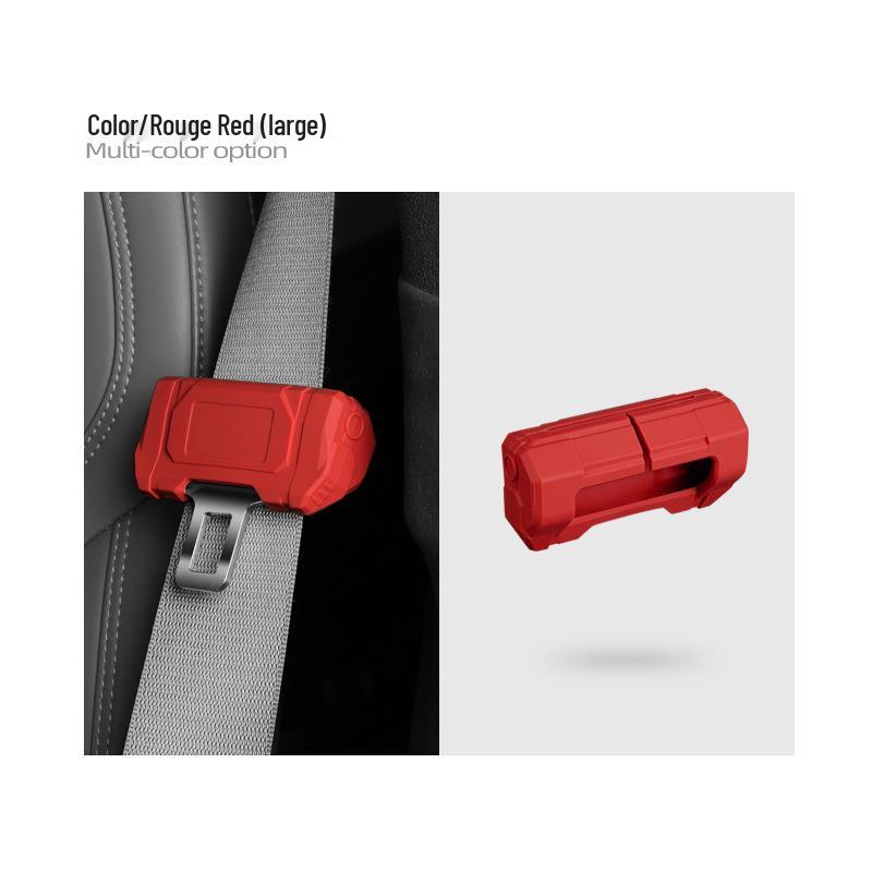 Silicone Seat Belt Buckle Cover for Zeekr 001/009/7X - Anti-Collision & Scratch Protection