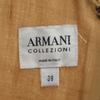 ARMANI Made in Italy 100% linen No sleeve one piece 38 beige Women Used
