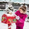 Christmas Magnetic Sticker Decoration Magnetic Reflective Decoration Car Sticker Mailbox Refrigerator Sticker