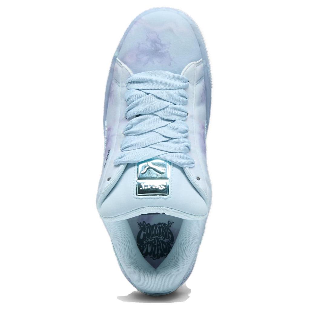 Collina Strada x Puma Suede XL Tie Dye Women Sneakers Blue Frosted-Dew Gray-Skies 399587-01