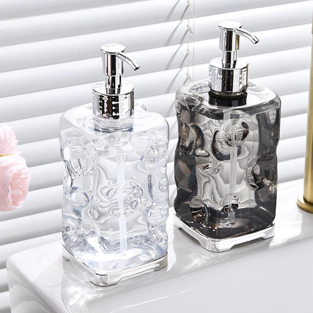 Cheese Texture Press-Type Dispenser Bottle for Body Wash, Shampoo, and Hand Soap